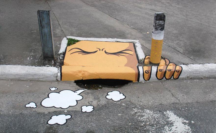 creative interactive street art 46 Ulična umetnost: Dela u interakciji sa ljudima