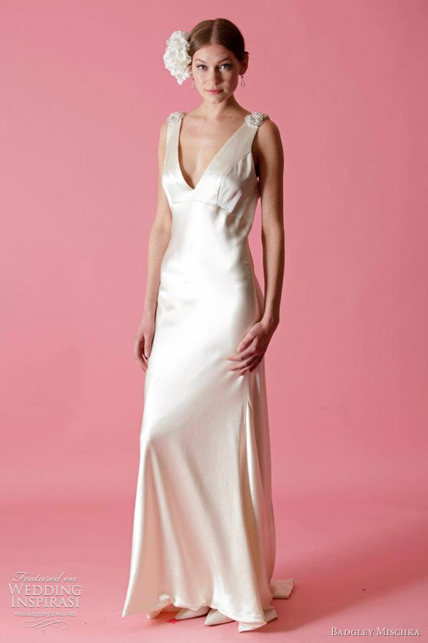 badgley mischka bridal gowns fall 2012 collection Badgley Mischka: Zima u elegantnom stilu