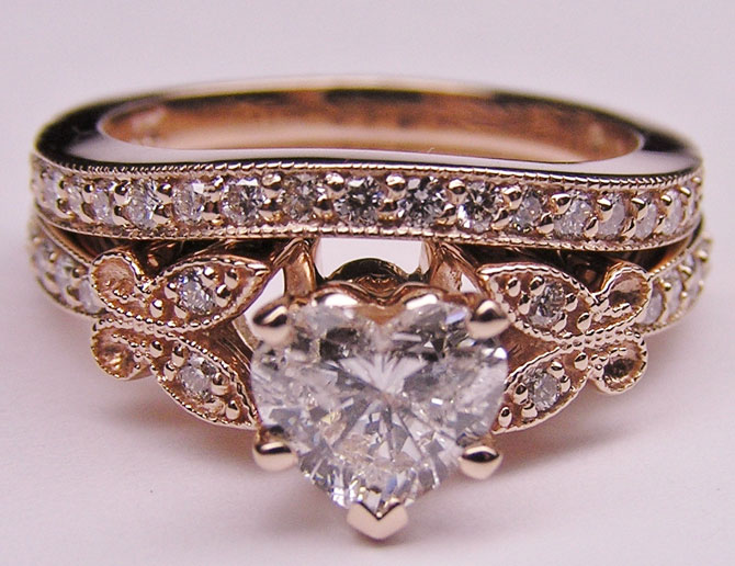 110 Najlepše zlatno roze vereničko prstenje