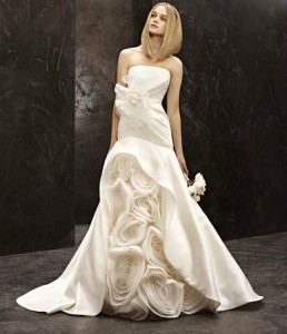 fall 2012 wedding dress white by vera wang bridal gowns strapless mermaid vw351118  full 258x300 