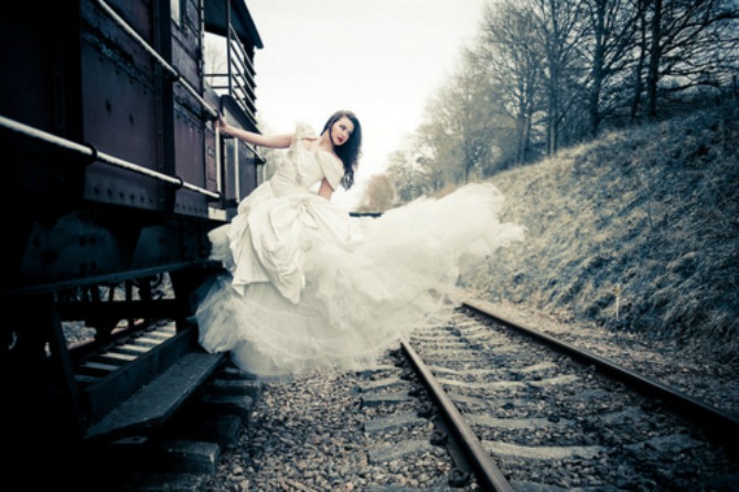 bride dress gown train wedding Favim.com 200380 Interesantne činjenice o braku
