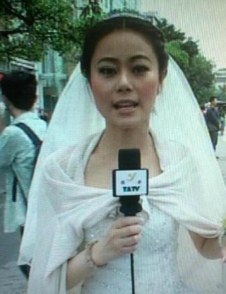 Prekinula sopstveno venčanje i izveštavala o zemljotresu