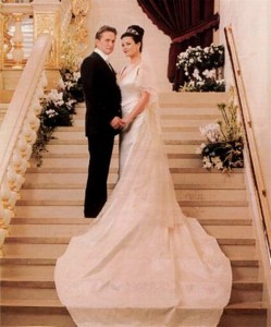 Catherine Zeta Jones Michael Douglas 249x300 Majkl Daglas i Ketrin Zita Džouns venčanje