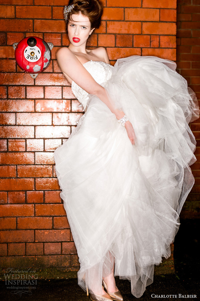 charlotte balbier wedding dresses 2014 libby strapless gown Charlotte Balbier: Modna inspiracija za venčanje