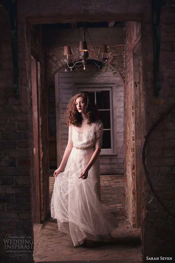 sarah seven spring 2014 wedding dresses Sarah Seven: Rustična lepota