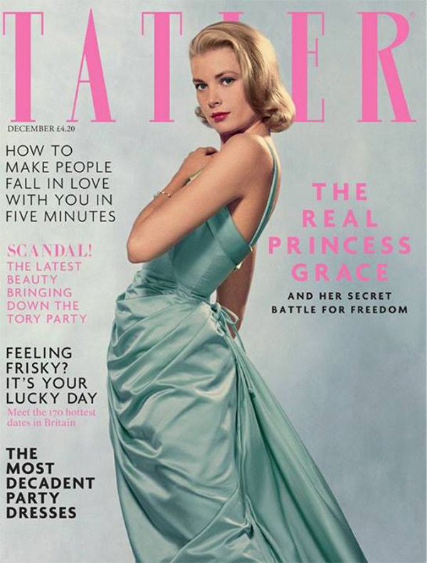 Grace Kelly naslovnica Grace Kelly krasi naslovnicu magazina Tatler