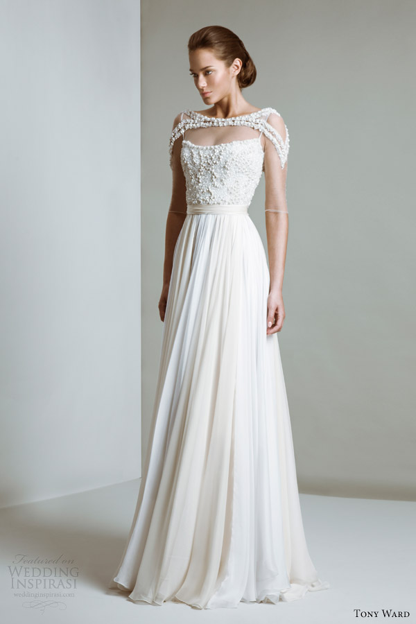 tony ward bridal 2014 couture elizabeth wedding dress Tony Ward: Čist stil