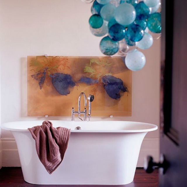 Slika 515 Inspiracije za kupatila: Kombinacija boja i detalja 