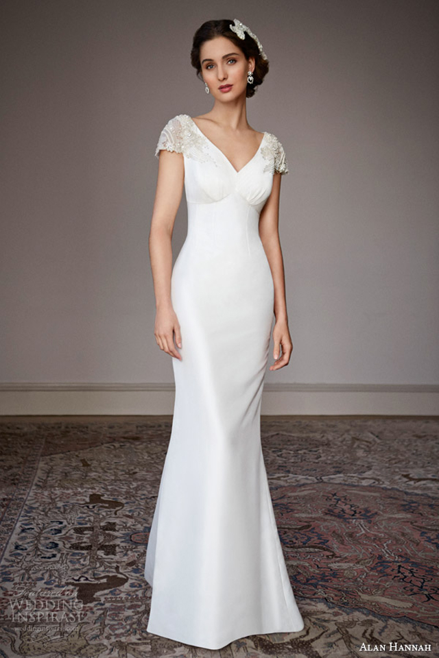 alan hannah 2014 gwyneth wedding dress Alan Hannah: Elegancije i glamura na pretek 