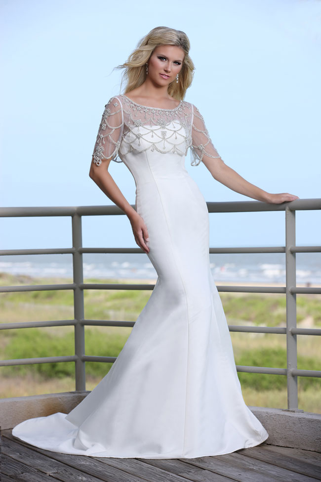 8 gorgeous new wedding dresses that will work with your theme 50243A Art Deco theme Venčanice koje će vam se slagati uz temu venčanja
