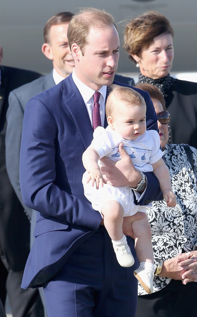 George arrival Australia April 16 1 Princ Džordž na prvoj turneji