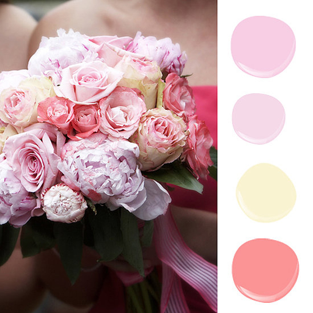 Get pretty pink hues like precious pink pink dimity Zidovi u boji cveća