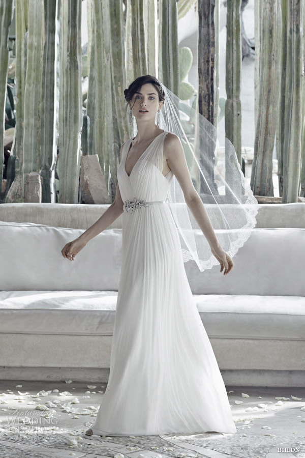 bhldn wedding dresses spring 2014 ruth sleeveless draped gown Venčanice inspirisane morem u Grčkoj