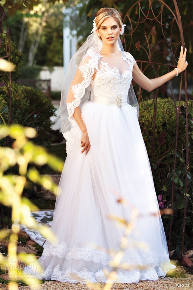 v souz bridal 2014 kate wedding dress vanessa souza Haljine za elegantne i moderne mlade