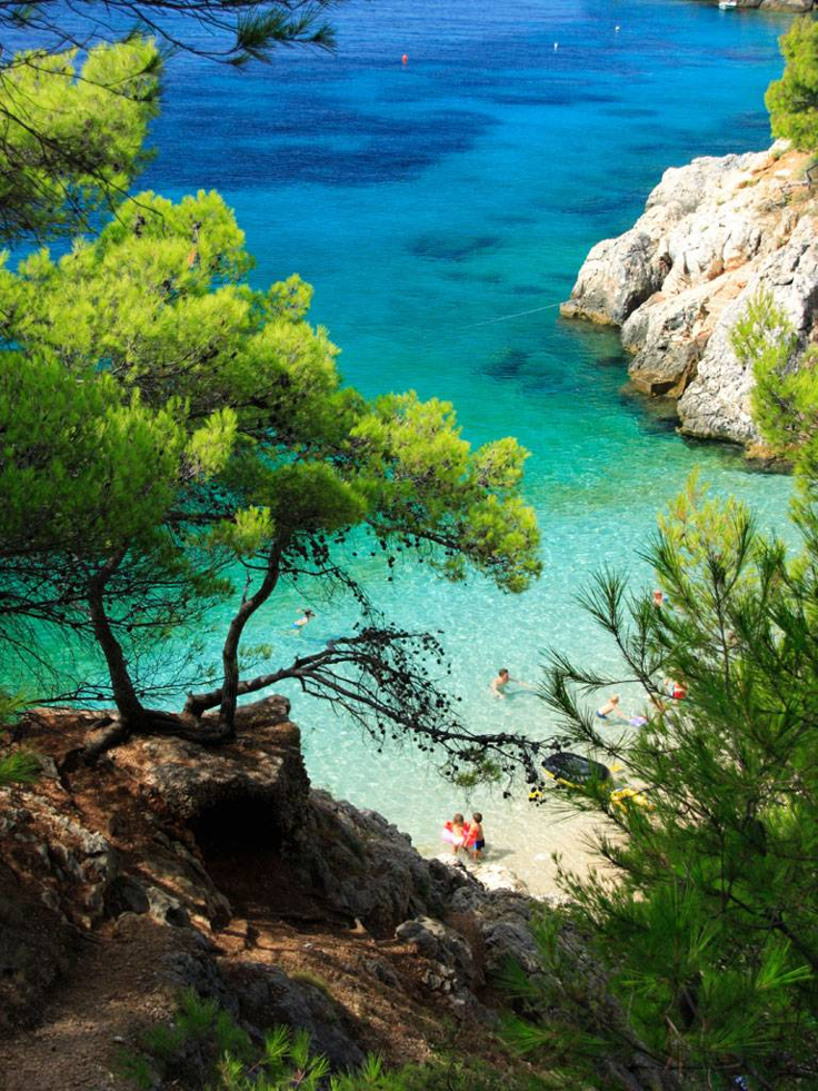 Hvar Croatia Medeni mesec: Top 10 najlepših plaža 