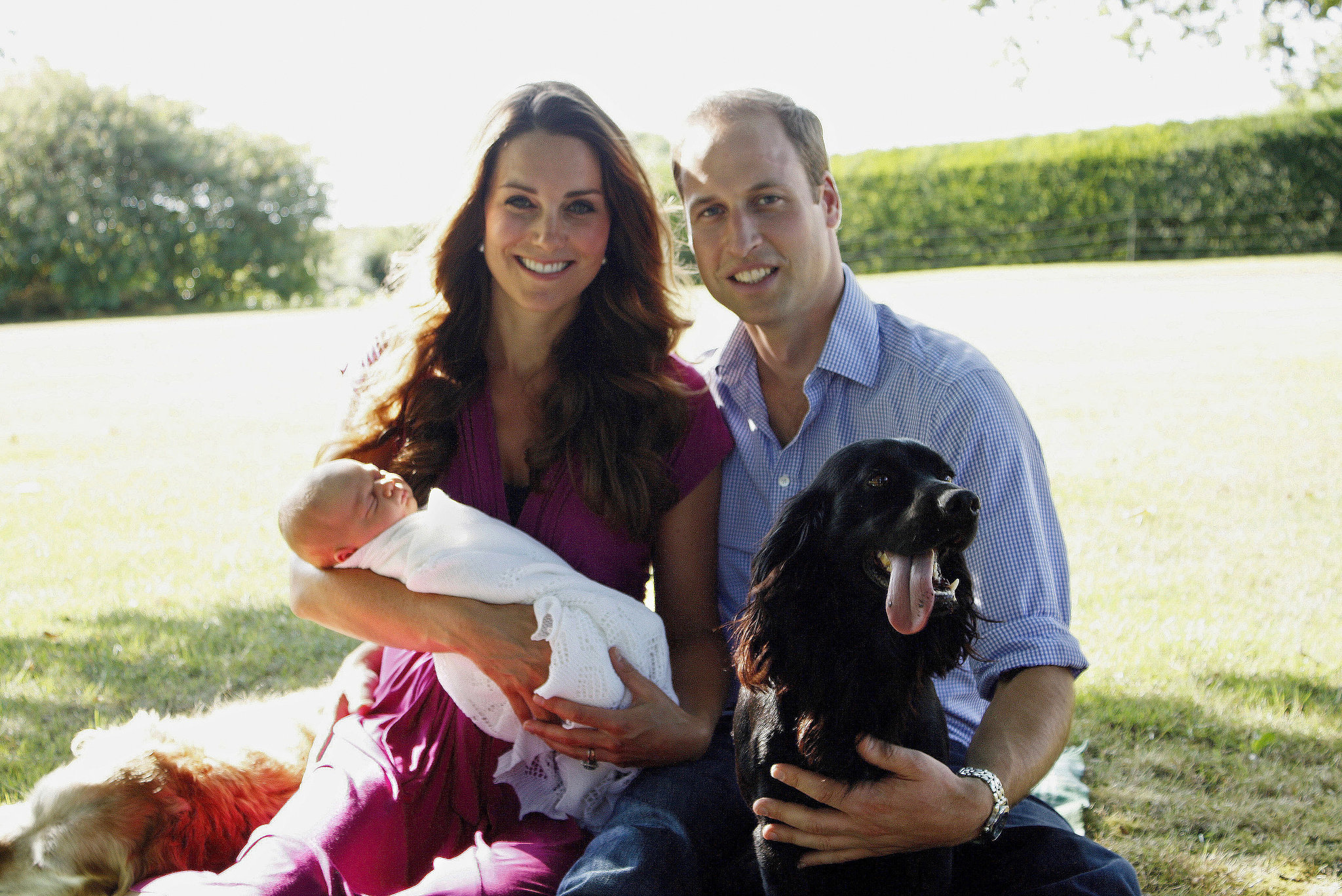Kate Middleton Prince William posed first official Bebe rođene u kraljevskoj porodici