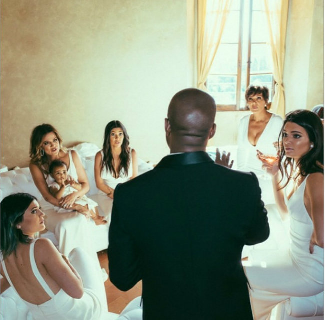 kim kardashian1 z Celebrity venčanje: Kimje i naslednica