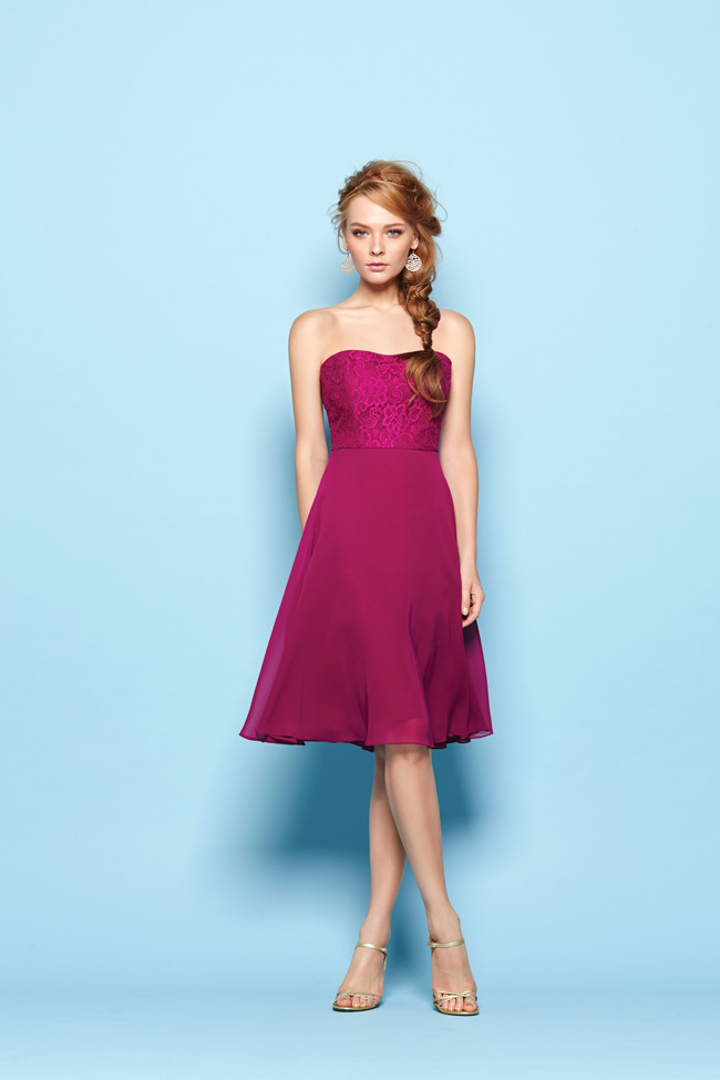 revealed colour trends for summer bridesmaid dresses in 2014 style B163003 F Kakvu haljinu nosi kuma? 