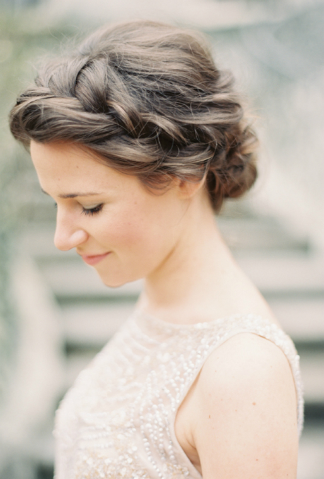 wedding hairstyles on pinterest side braid bun Inspiracija sa Pinteresta: Predivne frizure za venčanje