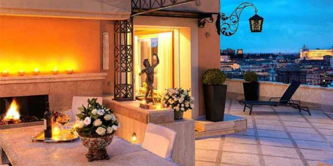 hotel hassler roma Medeni mesec u Rimu: Najlepši hoteli večnog grada 