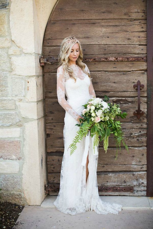 haljine za vencanje vencanice sa dugim rukavima 7 Haljine za venčanje: Venčanice sa dugim rukavima
