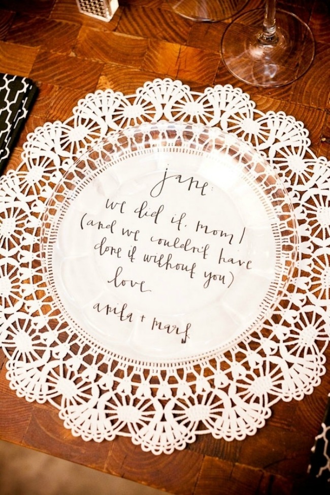 romanticne ideje za vase vencanje poruka na stolu Romantične ideje za vaše venčanje 