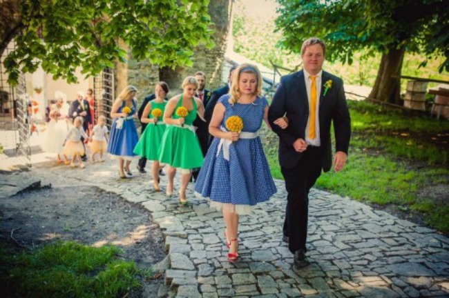 gosti Zanimljivo venčanje inspirisano pedesetim i srcima