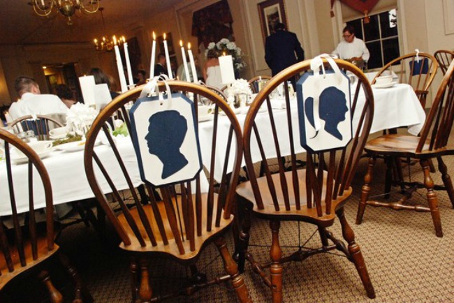 oznake za stolice3 Venčanje: Zanimljive oznake za stolice