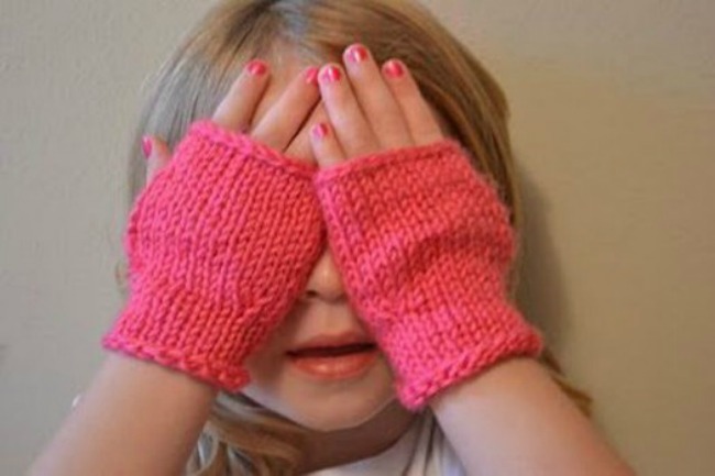 rukavice2 Najlepše pletene rukavice za devojčice