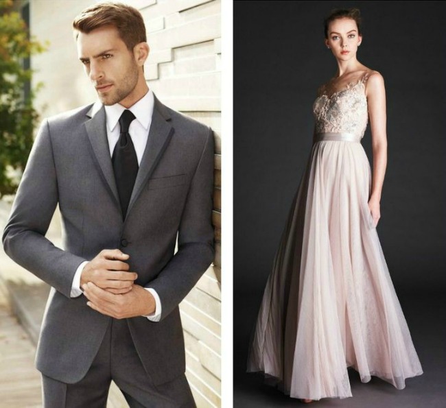 ruzicasto siva kombinacija idealna za vase vencanje odelo vencanica 2 Ružičasto siva: Kombinacija idealna za vaše venčanje