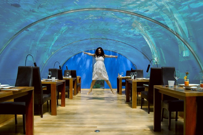 ithaa undersea restaurant Neobični restorani koje morate posetiti