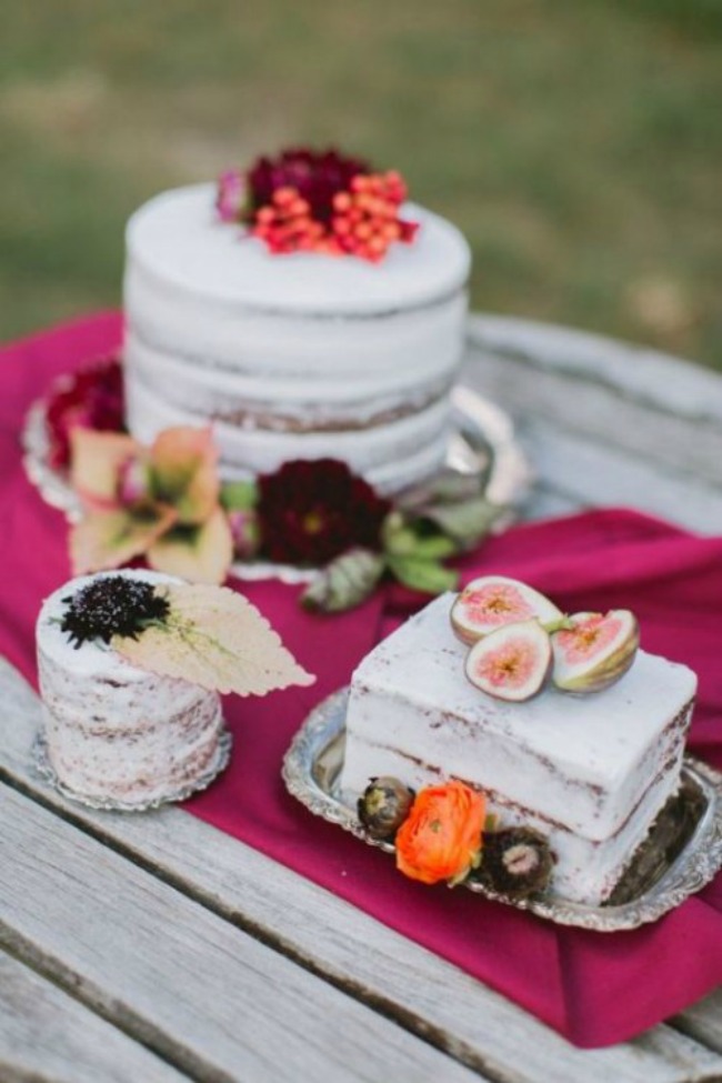 svadbene torte ukrasene vocem 4 Svadbene torte ukrašene voćem