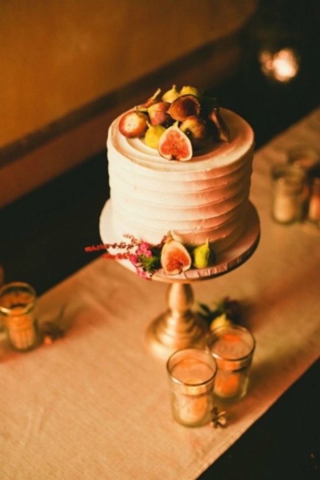 svadbene torte ukrasene vocem 7 Svadbene torte ukrašene voćem