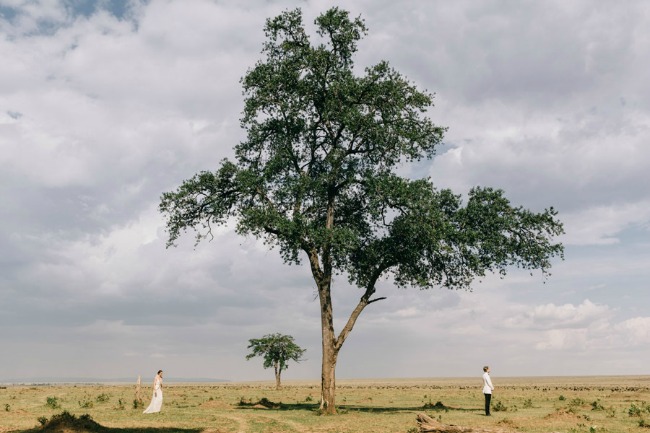 vencanje u keniji 4 Romantično venčanje pod nebom Kenije