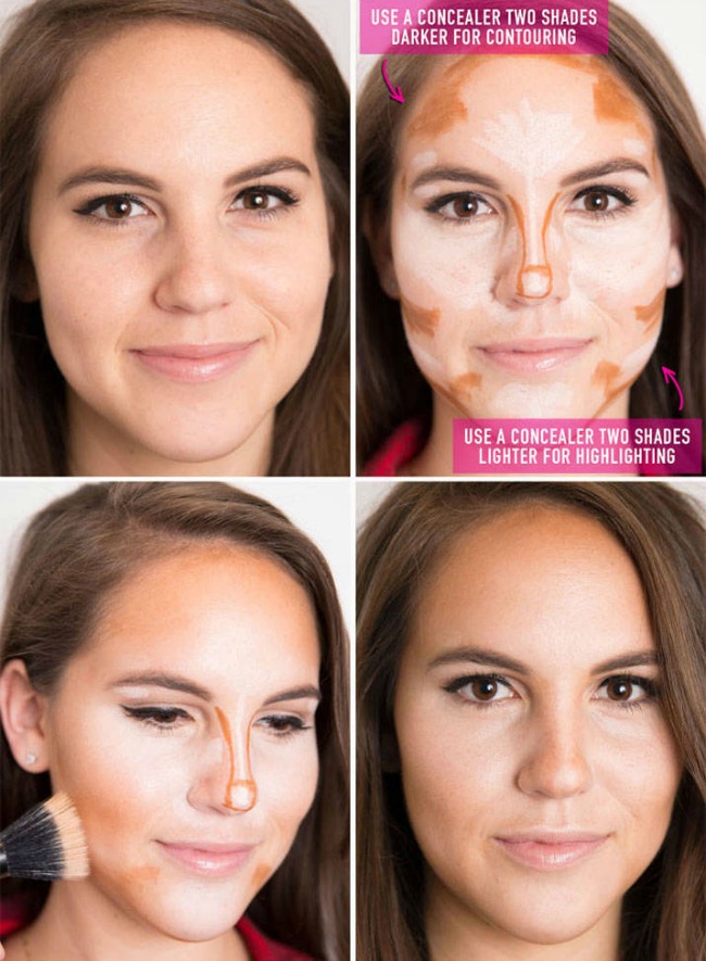 Šminka Konturisanje lica Šminka: Konturisanje lica