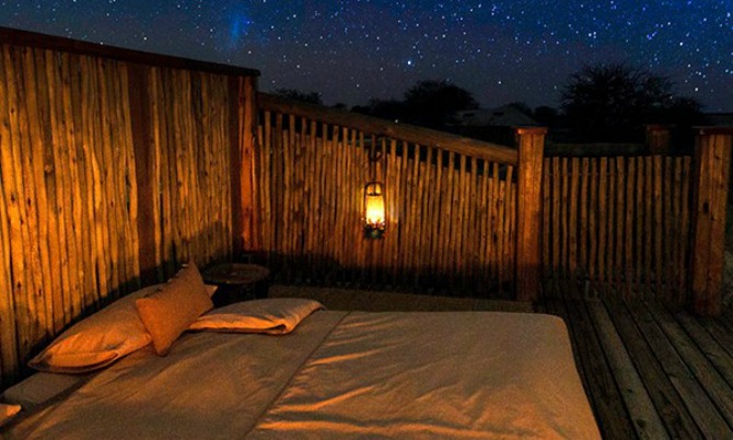Kalahari Plains Camp Bocvana Medeni mesec pod zvezdama