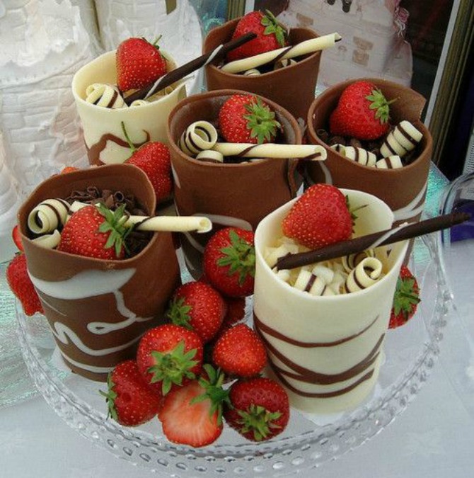 cokolada i jagode Ideje kako da čokoladom ukrasite svoje venčanje