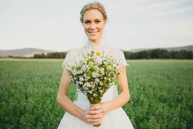 mlada iz australije2 Selo kao inspiracija za venčanje