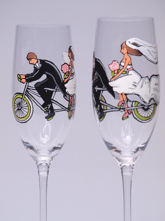 čaše Čaše za venčanje   bitan detalj za dekoraciju 