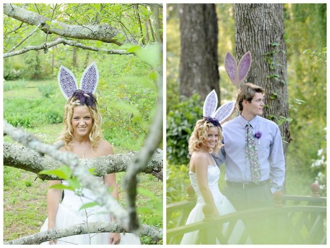 ideje za fotografisanje mladenaca inspirisan uskrsom Uskršnji motivi kao dekoracija za venčanje