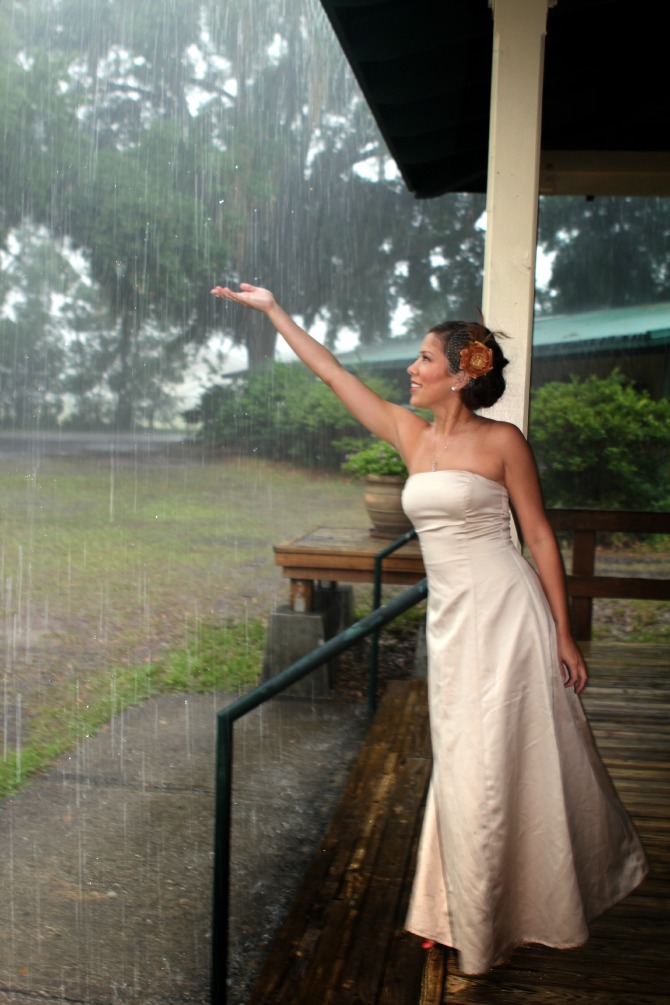 kiša na venčanju O kojim stvarima treba da brinete ako planirate venčanje na leto