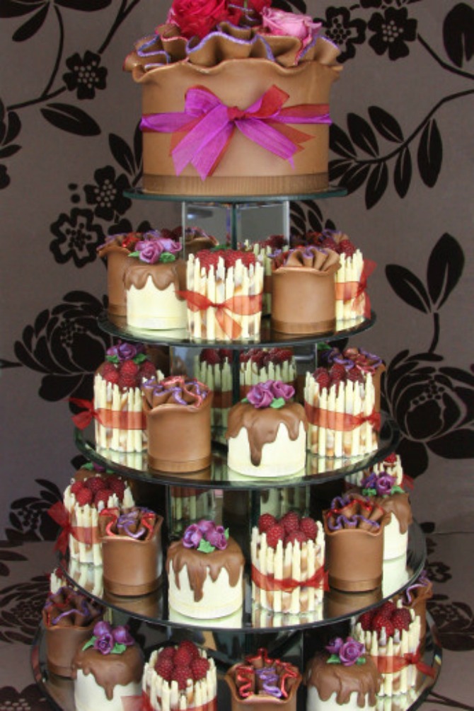 minijaturne torte1 Minijaturne torte za venčanje