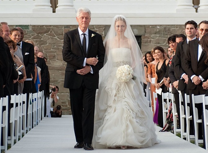 Čelzi Klinton i Mark Mezvinski venčanje Ovo su najskuplja venčanja u istoriji