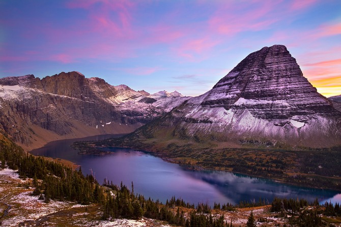Glacier National Park Montana Najlepša mesta na svetu za venčanje na otvorenom