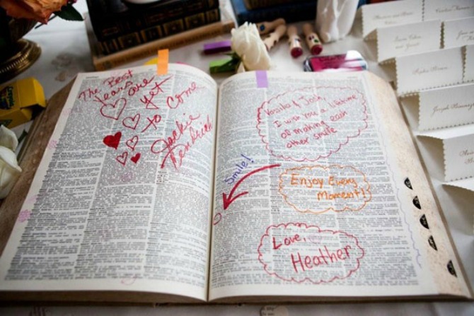 knjiga utisaka Na šta ne treba da zaboravite kada planirate venčanje