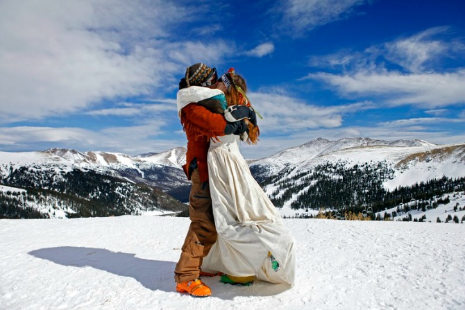 par na alpima Ideje za netradicionalno venčanje