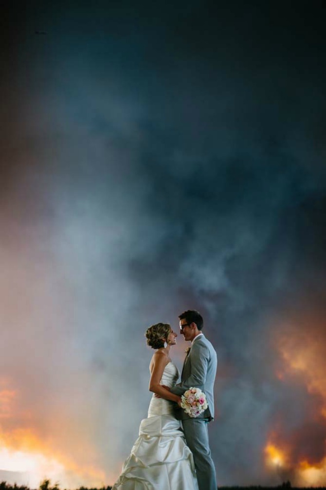 požar na venčanju5 Ono što se dogodilo na ovom venčanju je neverovatno