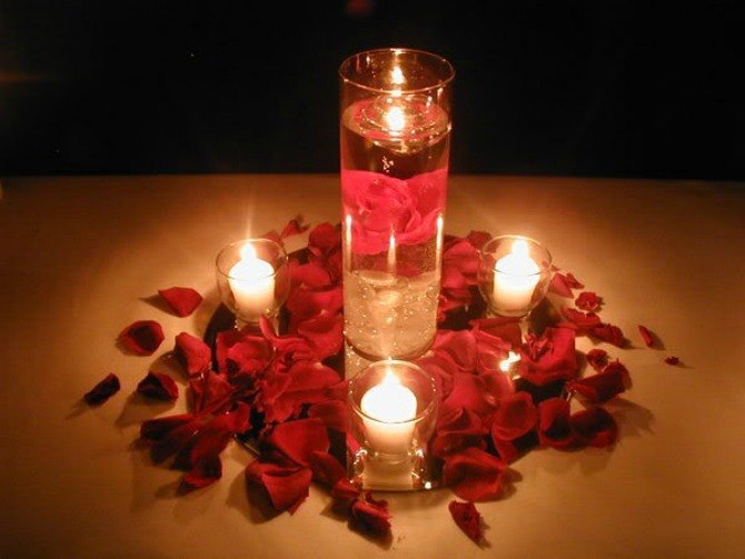 sveće za deoraciju venčanja11 Dekorativne sveće za venčanje ulepšaće svaku prostoriju
