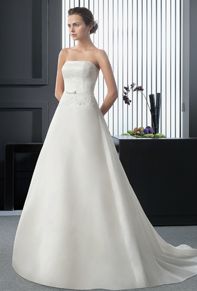 venčanice bez bretela7 Venčanice bez bretela su najzastupljeniji model haljine za venčanje