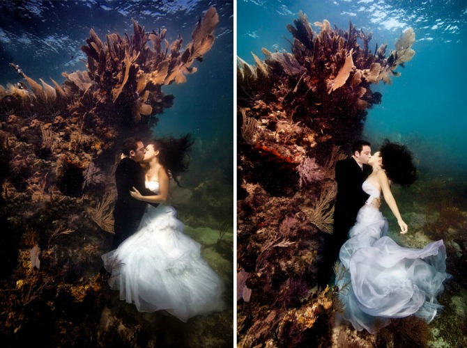 venčanje pod vodom Doživite magiju venčanja pod vodom